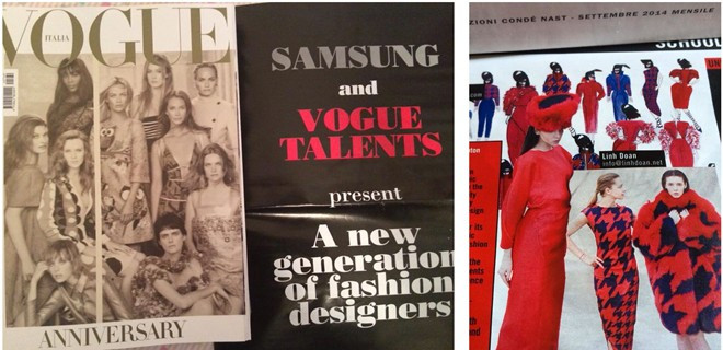 Bộ sưu tập của Linh Đoàn trên tờ Vogue. 9X Việt lọt top 200 nhà thiết kế trẻ xuất sắc nhất thế giới