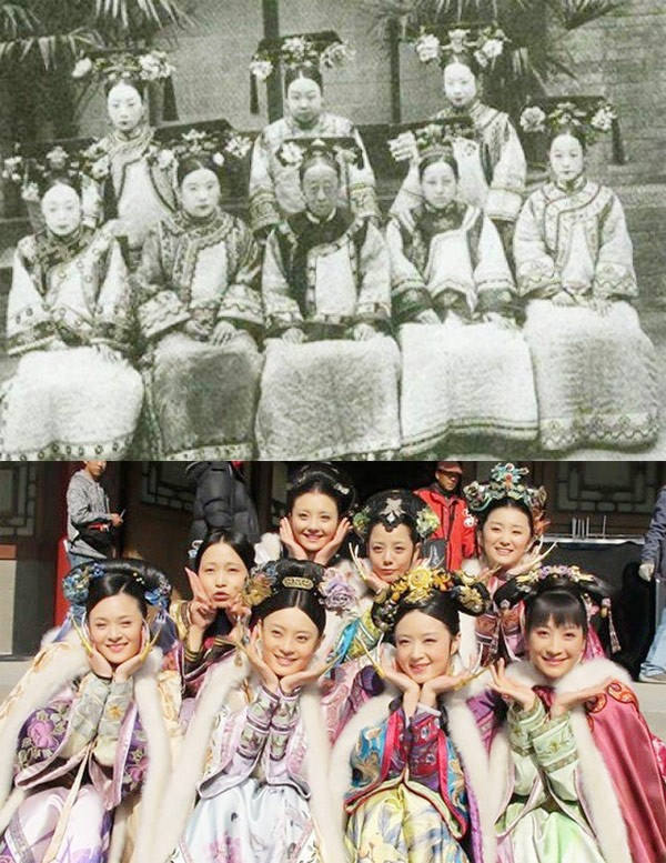 Ngỡ ngàng với hình ảnh thật của các cung tần mỹ nữ