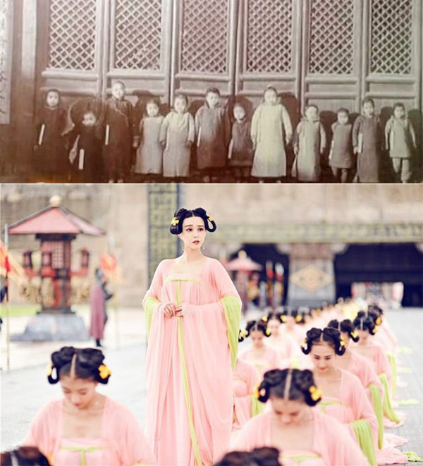 Ngỡ ngàng với hình ảnh thật của các cung tần mỹ nữ