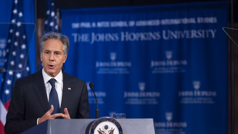 Ngoại trưởng Mỹ Antony Blinken.