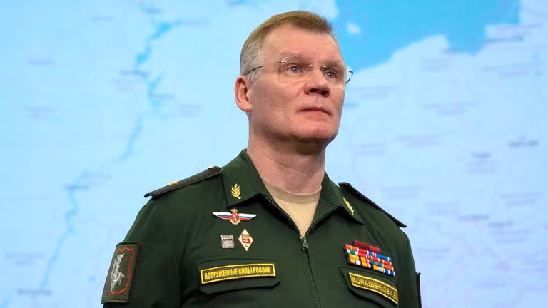 Người phát ngôn Bộ Quốc phòng Nga Igor Konashenkov.