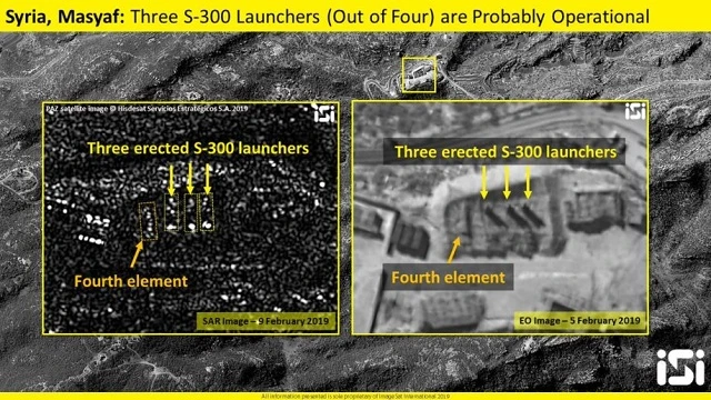 ISI công bố ảnh vệ tinh chụp những hệ thống S-300 ở Syria