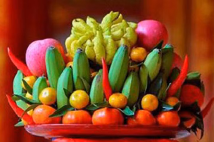 Ý nghĩa và cách bày mâm ngũ quả ngày Tết theo phong tục 3 miền