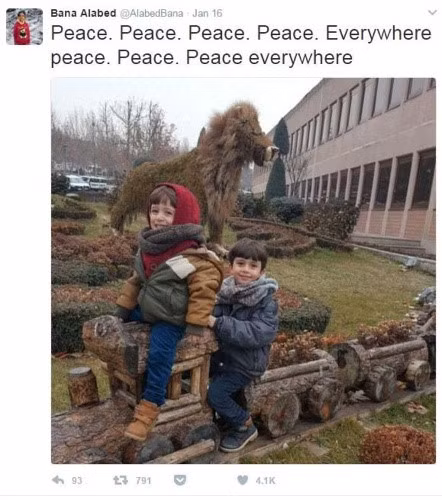 Co be Syria 7 tuoi viet thu cho Trump - Anh 2