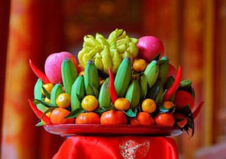 Ý nghĩa và cách bày mâm ngũ quả ngày Tết theo phong tục 3 miền - Ảnh 1 Y nghia va cach bay mam ngu qua ngay Tet theo phong tuc 3 mien - Anh 1