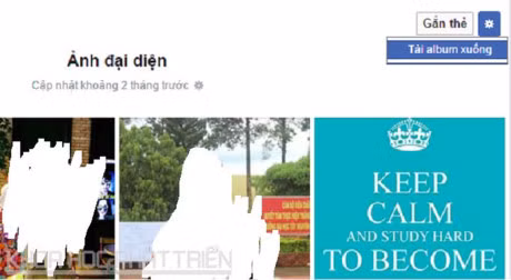 Huong dan download toan bo album anh tren Facebook - Anh 3