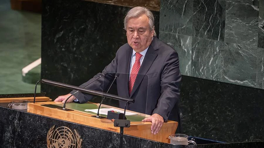 Tổng thư ký LHQ António Guterres.