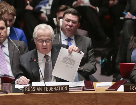 Đại sứ Nga tại Liên Hợp Quốc Vitaly Churkin.