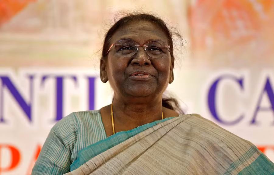 Bà Droupadi Murmu được bầu là Tổng tống Ấn Độ.