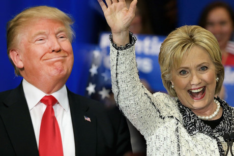 Bầu cử Mỹ: Trump bất ngờ tăng tốc, áp sát bà Clinton - Ảnh 1 Bau cu My: Trump bat ngo tang toc, ap sat ba Clinton - Anh 1