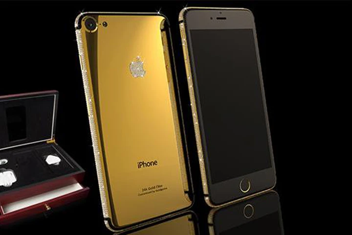 iPhone 7 mạ vàng, đính kim cương giá từ 3.000 USD