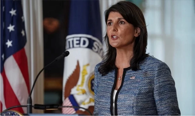 Đại sứ Mỹ tại Liên hợp quốc Nikki Haley