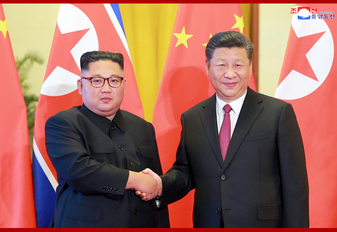 Ông Kim Jong un bắt tay ông Tập Cận Bình Ông Kim Jong un bắt tay ông Tập Cận Bình