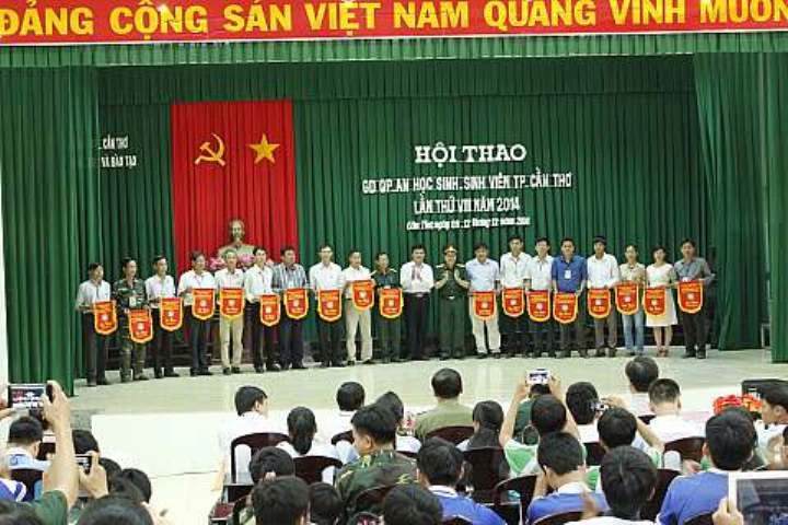 Cần Thơ: Sôi nổi Hội thao GDQP - AN học sinh, sinh viên 