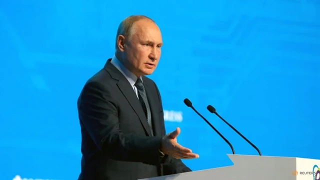 Tổng thống Nga Putin.