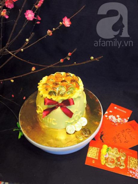Mách bạn cách làm hũ vàng siêu cute rước tài lộc Tết này - Ảnh 9 Mach ban cach lam hu vang sieu cute ruoc tai loc Tet nay - Anh 9