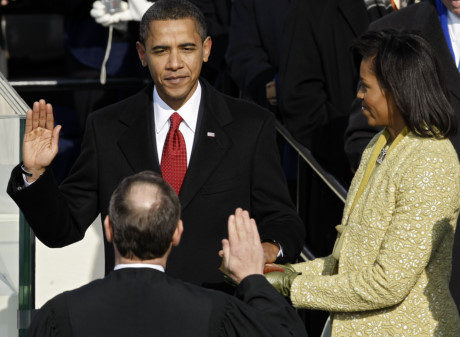 Lễ nhậm chức của Obama giờ này 8 năm trước - Ảnh 8 Le nham chuc cua Obama gio nay 8 nam truoc - Anh 8