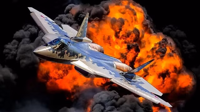 Chiến đấu cơ Su-57 của Nga được mệnh danh là "bóng ma bầu trời".