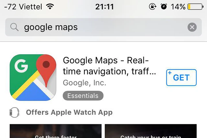 Người dùng Việt không còn phải... làm đủ trò mới dùng được Google Maps trên iPhone