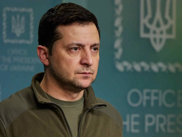 Tổng thống Ukraine Zelensky.