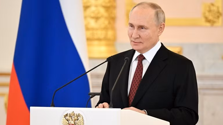 Tổng thống Nga Putin.