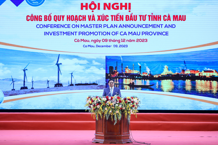 Thủ tướng Phạm Minh Chính phát biểu tại Hội nghị. Thủ tướng Phạm Minh Chính phát biểu tại Hội nghị.