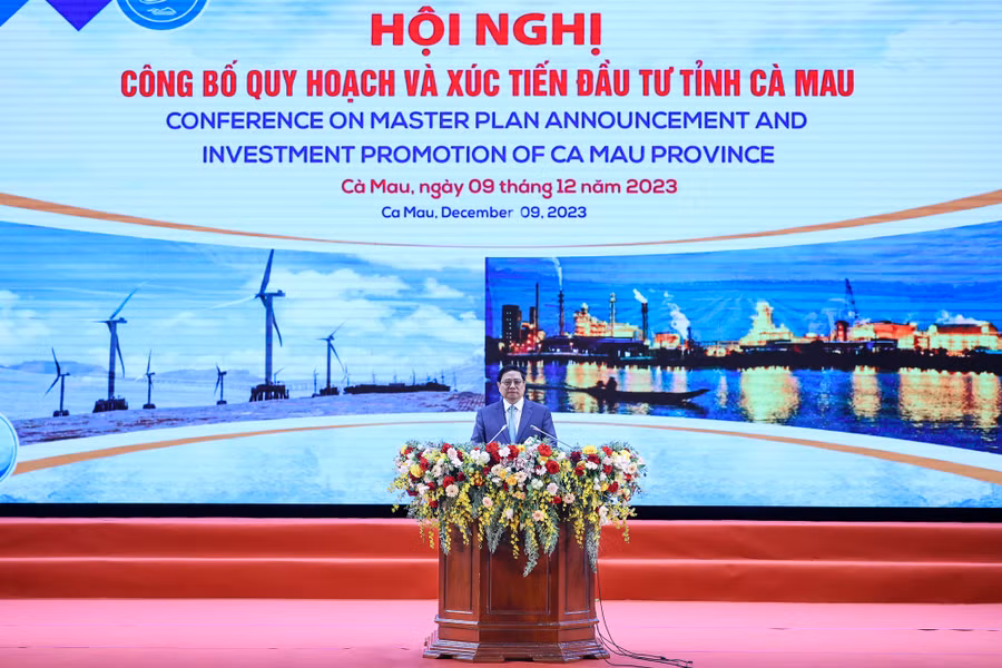 Thủ tướng Phạm Minh Chính phát biểu tại Hội nghị.