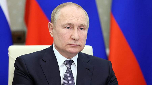 Tổng thống Nga Vladimir Putin.