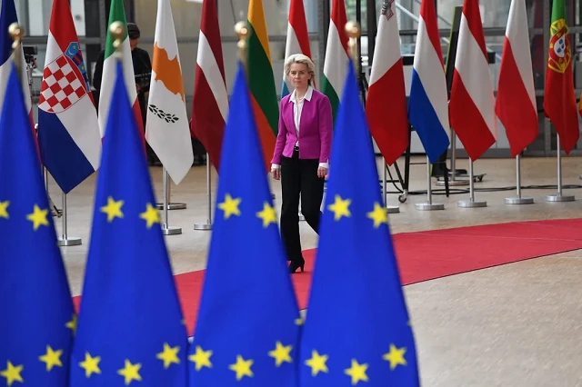 Chủ tịch Ủy ban châu Âu Ursula von der Leyen.