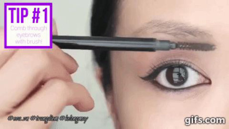 Cách kẻ lông mày chuẩn và đẹp cho cô nàng vụng về - Ảnh 2 Cach ke long may chuan va dep cho co nang vung ve - Anh 2