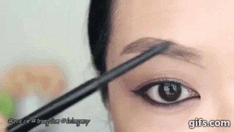 Cách kẻ lông mày chuẩn và đẹp cho cô nàng vụng về - Ảnh 5 Cach ke long may chuan va dep cho co nang vung ve - Anh 5