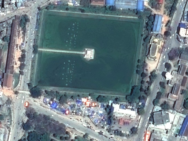 Nepal trước và sau động đất qua ảnh vệ tinh