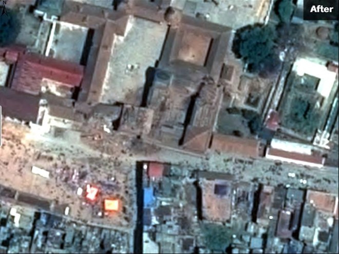 Nepal trước và sau động đất qua ảnh vệ tinh