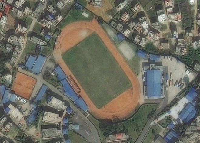 Nepal trước và sau động đất qua ảnh vệ tinh