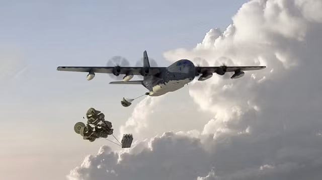 Lần đầu tiên máy bay vận tải quân sự bắn trúng mục tiêu bằng tên lửa hành trình ảnh 1