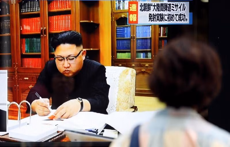 Nhà lãnh đạo Triều Tiên Kim Jung un