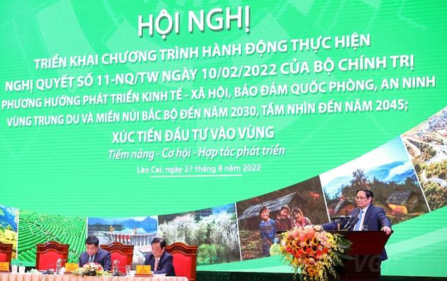 Thủ tướng yêu cầu triển khai các nhiệm vụ, giải pháp phát triển Vùng - Ảnh: VGP/Nhật Bắc