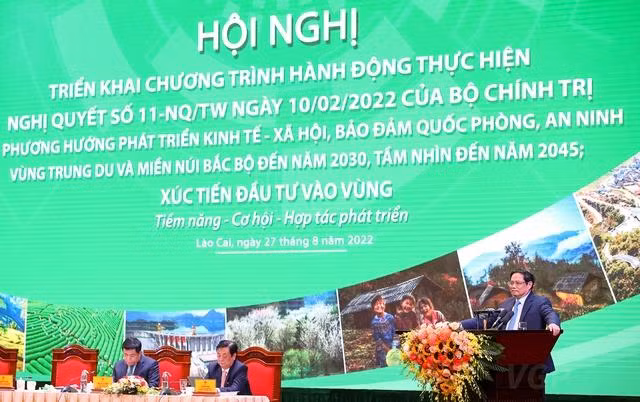 Thủ tướng yêu cầu triển khai các nhiệm vụ, giải pháp phát triển Vùng - Ảnh: VGP/Nhật Bắc