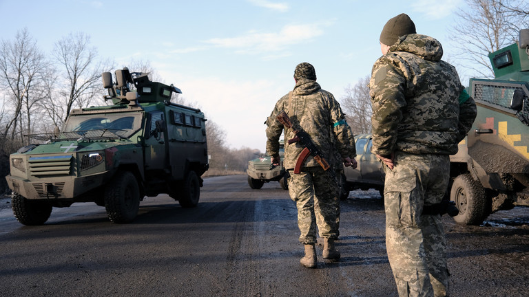 Binh sĩ Ukraine (Ảnh: Getty Images)