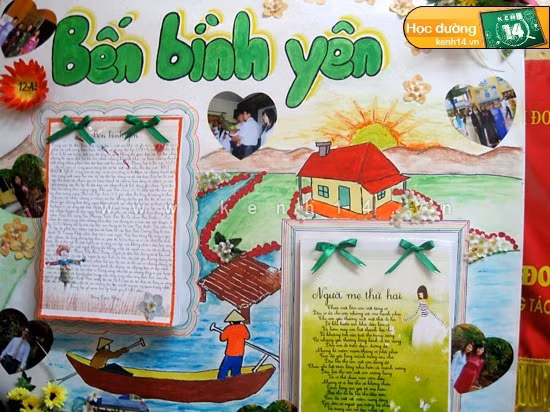 Ngày 20/11: Những mẫu báo tường cực đẹp và độc đáo