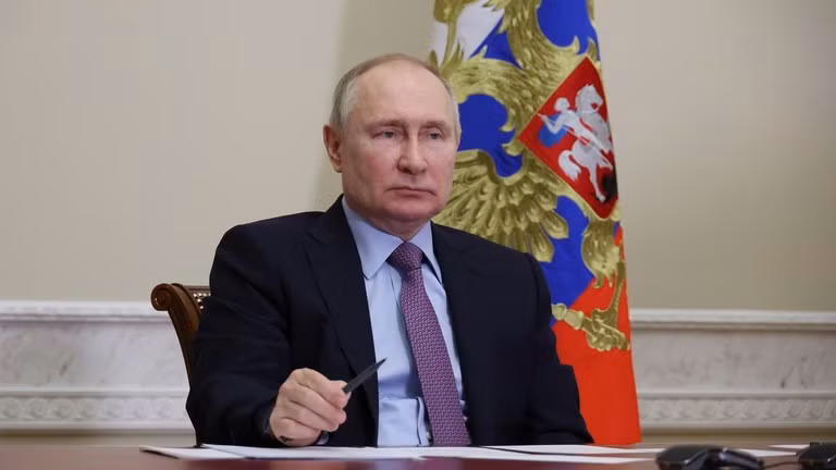Tổng thống Nga Vladimir Putin.