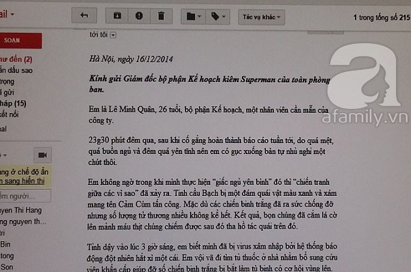 Một lá đơn nghỉ phép ấn tượng dễ chiếm được thiện cảm từ các sếp
