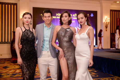 Võ Hoàng Yến, Ngọc Tình, Ngọc Duyên, Kiều Ngân rạng rỡ trên ghế giám khảo - Ảnh 1 Vo Hoang Yen, Ngoc Tinh, Ngoc Duyen, Kieu Ngan rang ro tren ghe giam khao - Anh 1