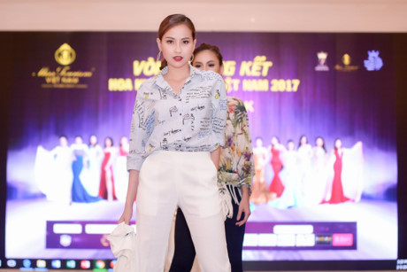 Võ Hoàng Yến, Ngọc Tình, Ngọc Duyên, Kiều Ngân rạng rỡ trên ghế giám khảo - Ảnh 6 Vo Hoang Yen, Ngoc Tinh, Ngoc Duyen, Kieu Ngan rang ro tren ghe giam khao - Anh 6