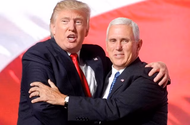 TT Donald Trump và Phó TT Mike Pence.