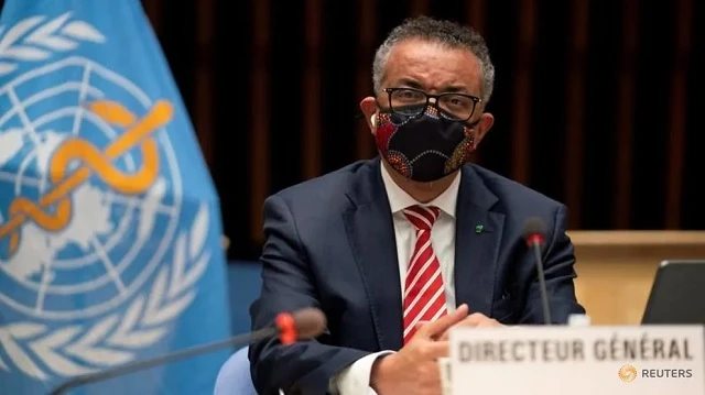 Giám đốc Tedros Adhanom Ghebreyesus của WHO.