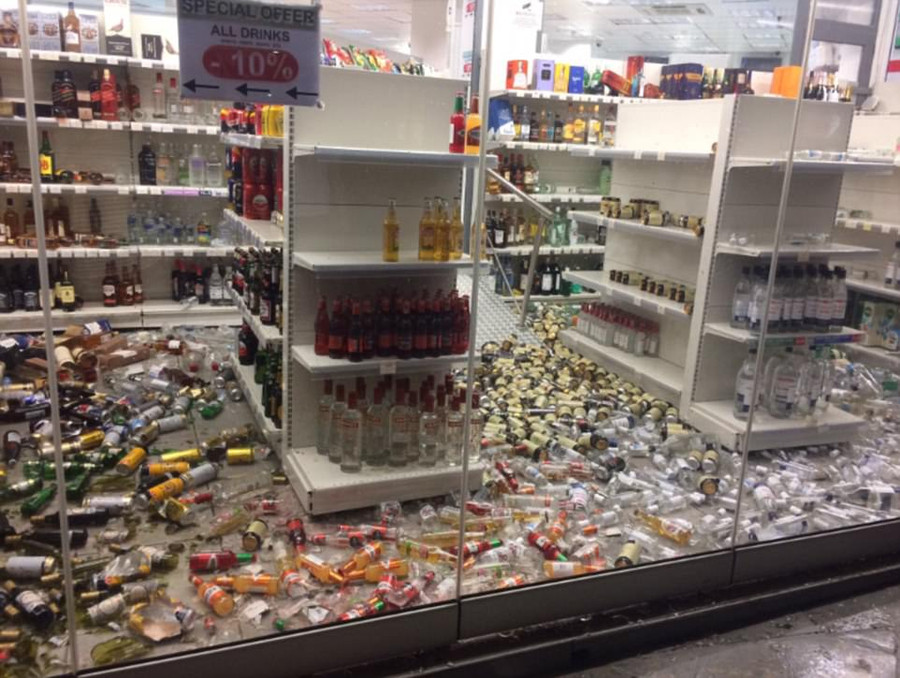 Quang cảnh trong một cửa hàng