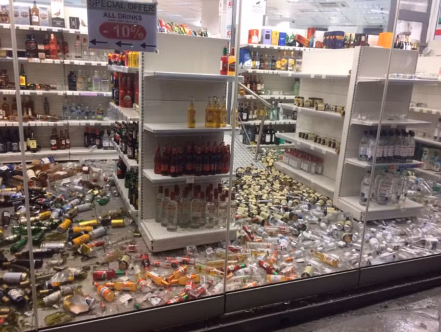 Quang cảnh trong một cửa hàng