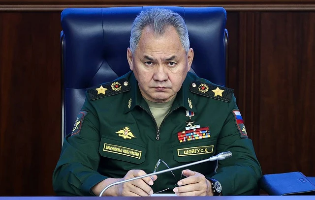 Bộ trưởng Quốc phòng Nga Sergey Shoigu.