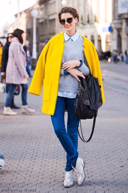 Hình ảnh: 5 màu áo khoác công sở bạn không nên bỏ lỡ mùa đông 2015 số 2